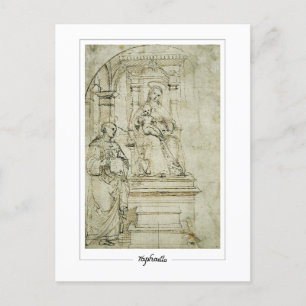 Postal Raphael #134 - Postcard Bella Artes