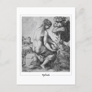 Postal Raphael #300 - Postcard Bella Artes