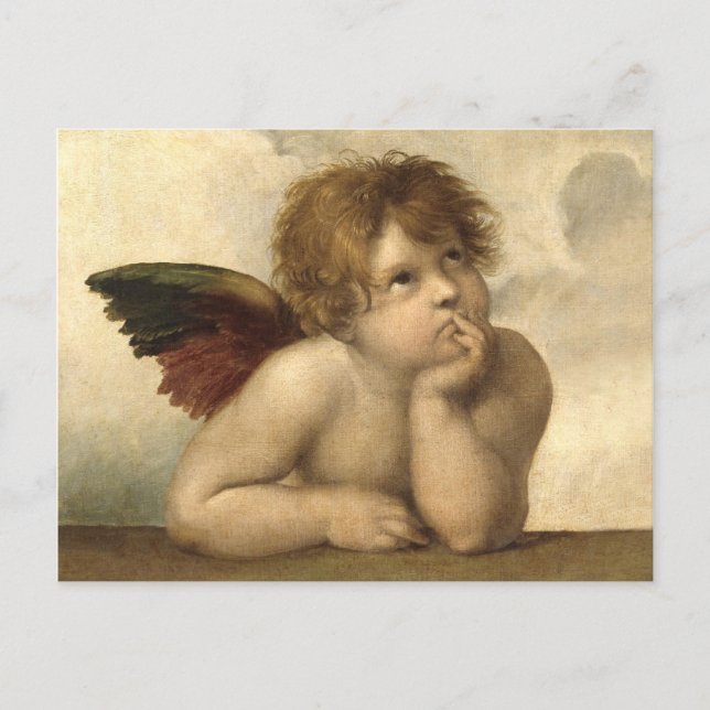 Postal Raphael Angel 1 (Anverso)