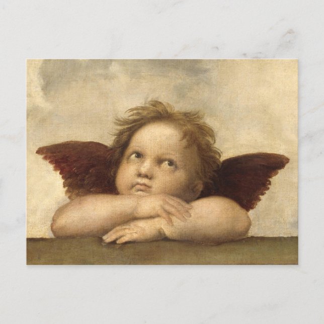 Postal Raphael Angel 2 (Anverso)