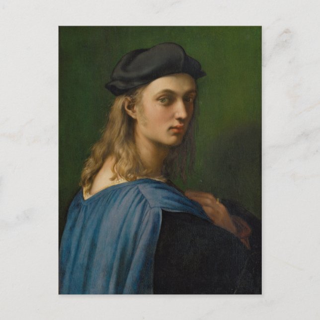 Postal Raphael - Retrato de Bindo Altoviti (Anverso)
