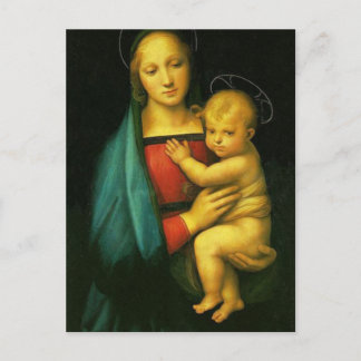 Postal Raphael Sanzio - Madonna del Granduca