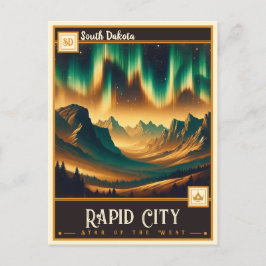 Postal Rapid City, Dakota del Sur | Vintage