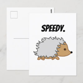 Postal Rápido Personalizado de animales de peluche y dive