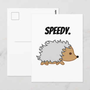 Postal Rápido Personalizado de animales de peluche y dive