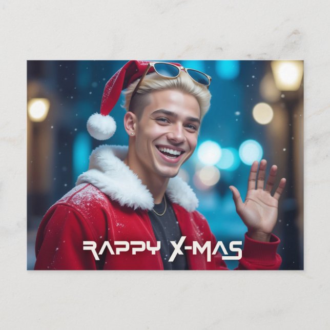 POSTAL RAPPY X-MAS (Anverso)