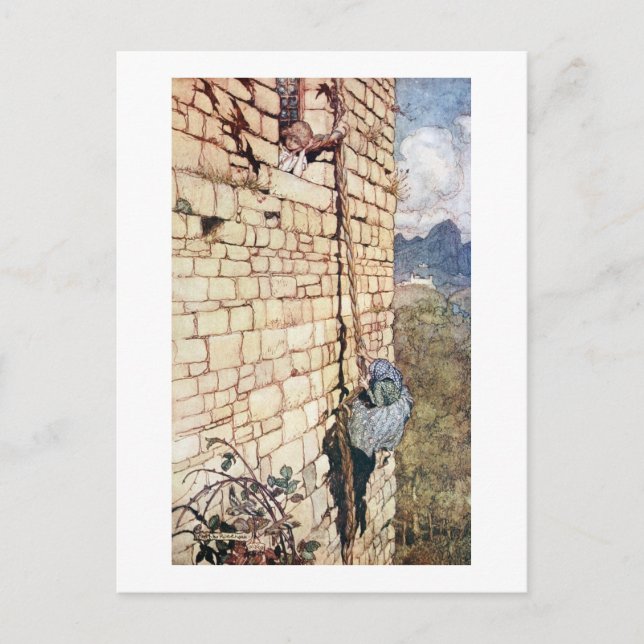 Postal Rapunzel (Anverso)
