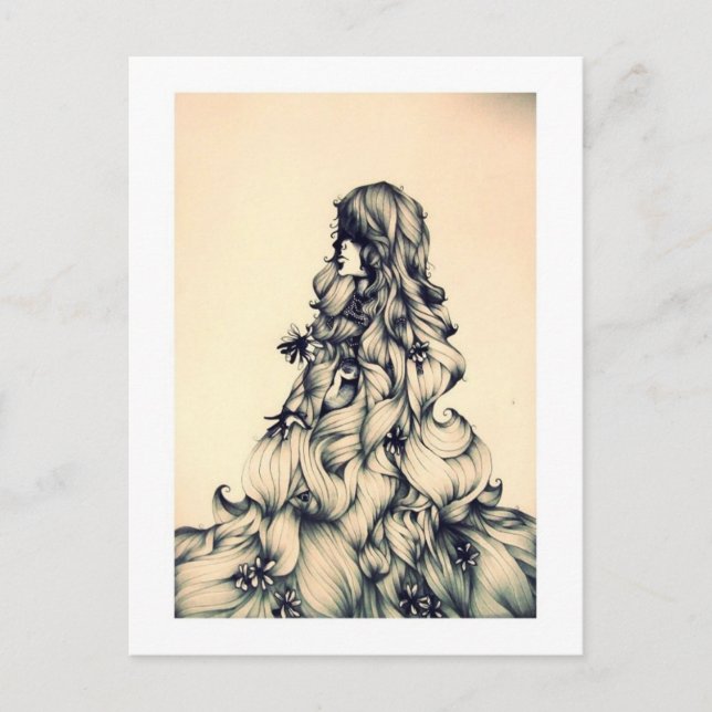 Postal rapunzel (Anverso)