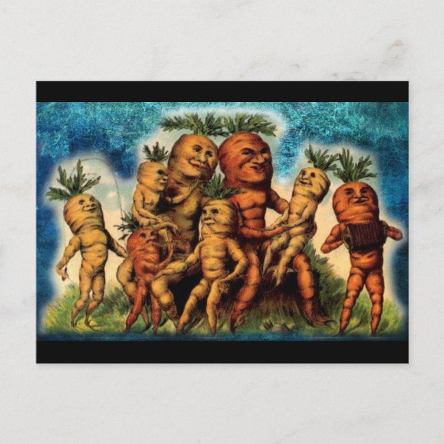 Postal Raridez de la familia de las zanjas (Anverso)