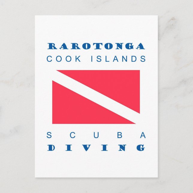 Postal Rarotonga Cook (Anverso)
