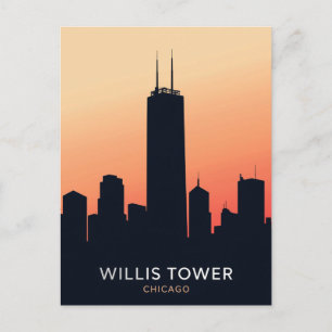 Postal Rascacielos de Chicago