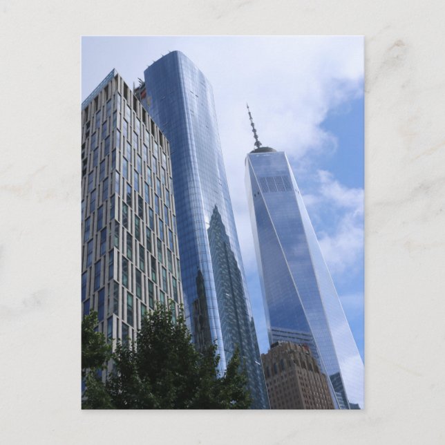 Postal Rascacielos de Nueva York (Anverso)