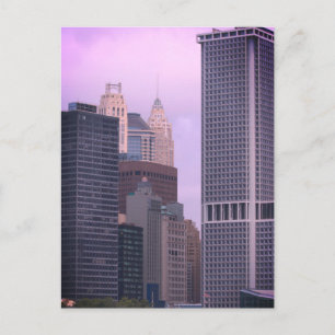 Postal Rascacielos de Nueva York
