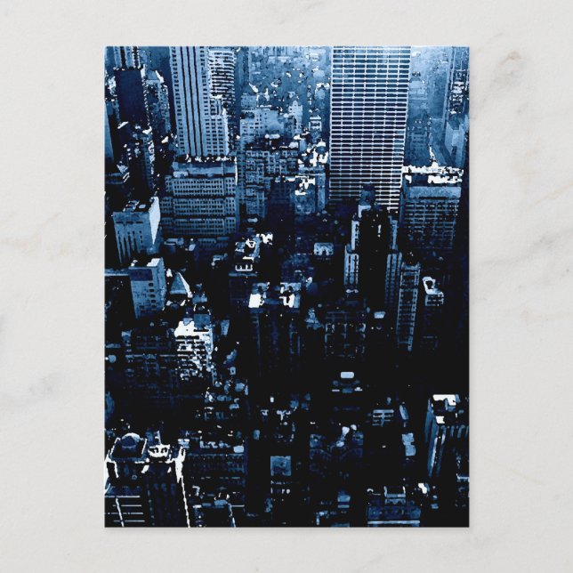 Postal Rascacielos de Nueva York (Anverso)