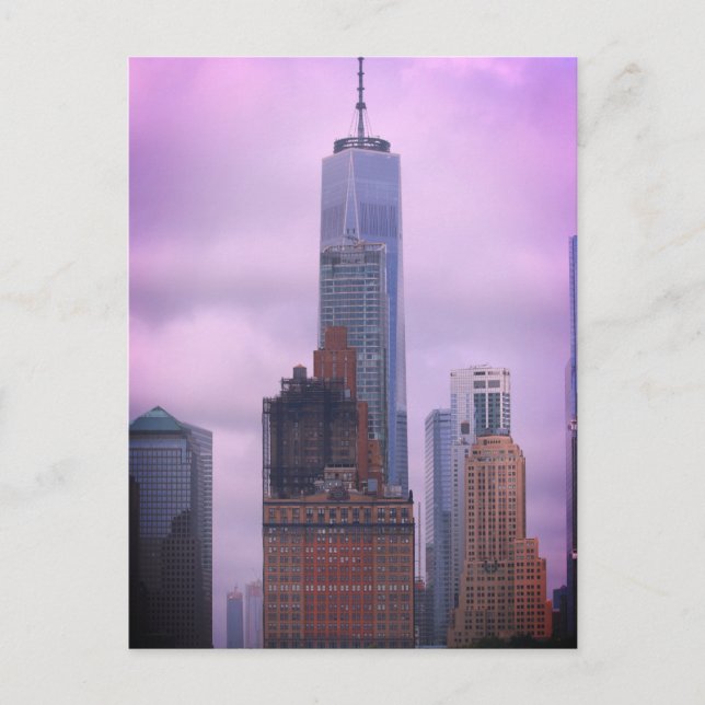 Postal Rascacielos de Nueva York (Anverso)