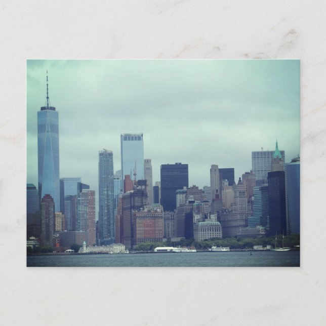 Postal Rascacielos de Nueva York (Anverso)