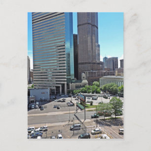 Postal Rascacielos del centro de Denver Colorado