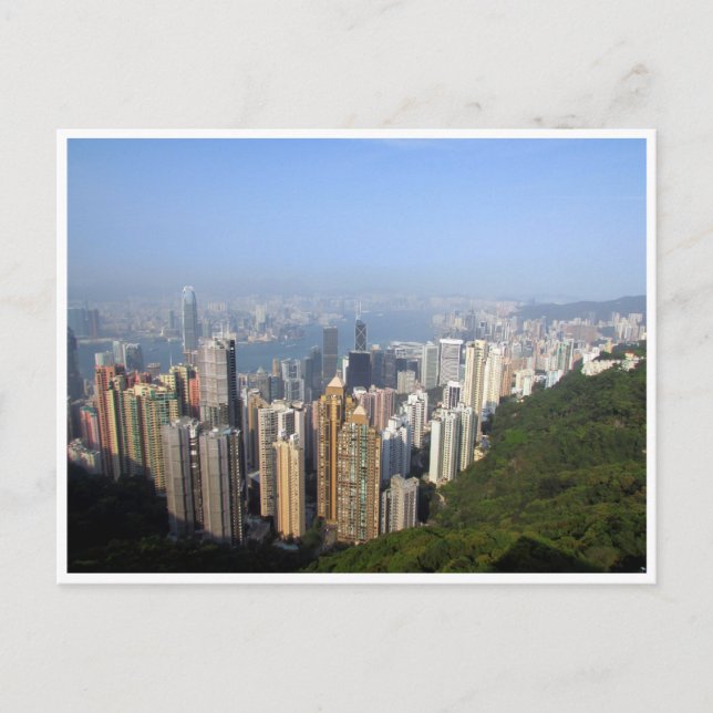 Postal rascacielos hong kong (Anverso)