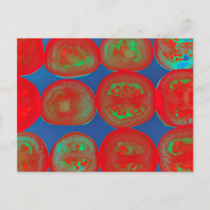 Postal Rasgos de tomate