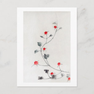 Postal Raspberry, Hokusai, Ukiyo-e