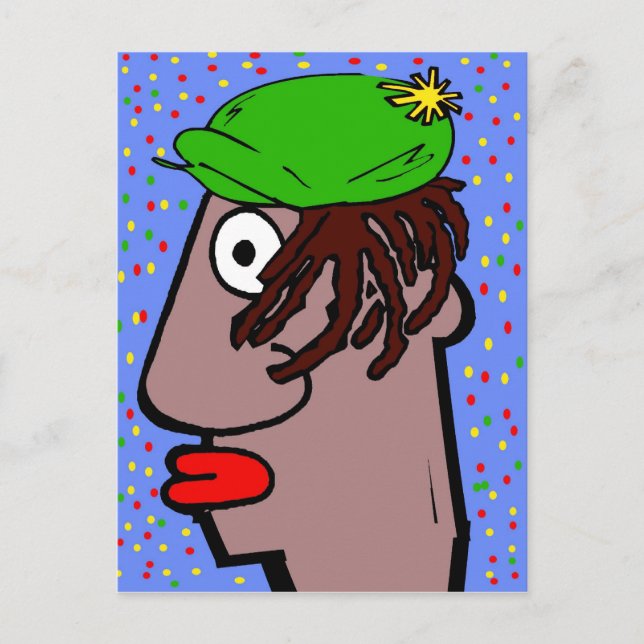 Postal Rasta Man (Anverso)