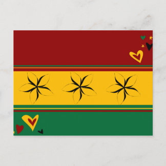 Postal Rasta Postcard