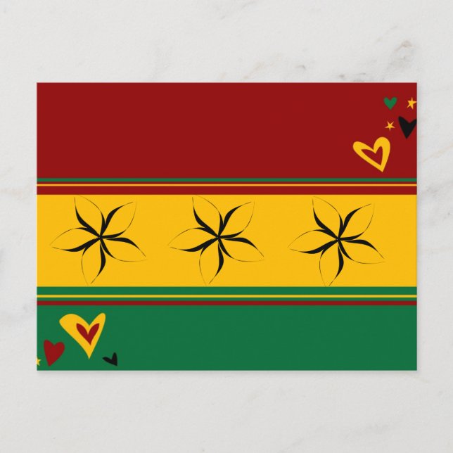 Postal Rasta Postcard (Anverso)