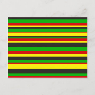 Postal Rasta Stripes