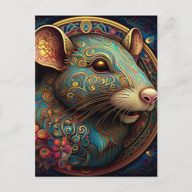 Postal Rata de IA (Anverso)