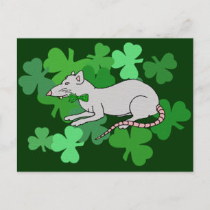 Postal Rata del Día de San Patricio