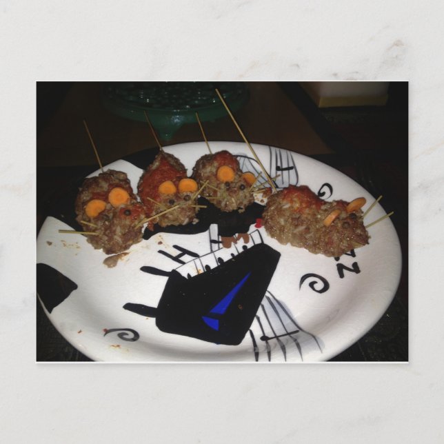 Postal Ratas Hamburger (Anverso)