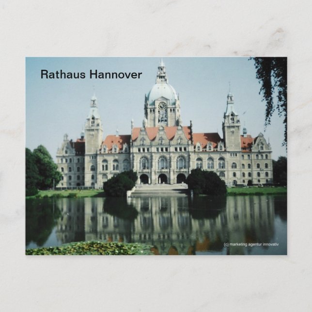 Postal Rathaus Hannover (Anverso)