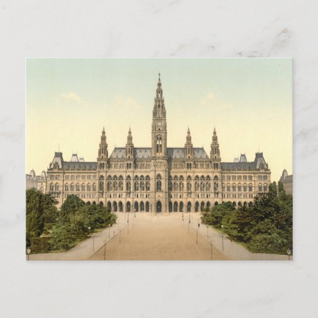 Postal Rathaus, Viena, Austria (Anverso)
