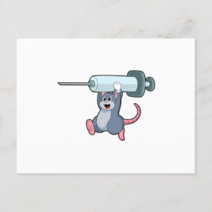 Postal Ratón como enfermera con jeringas.PNG