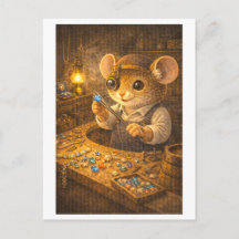 Ratón de carrera como joyero