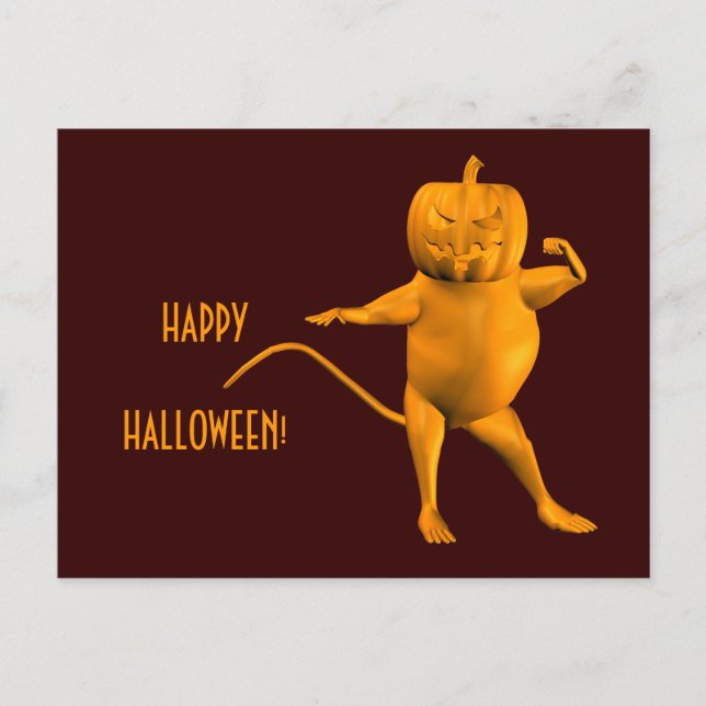 Postal Ratón de la casa (Anverso)