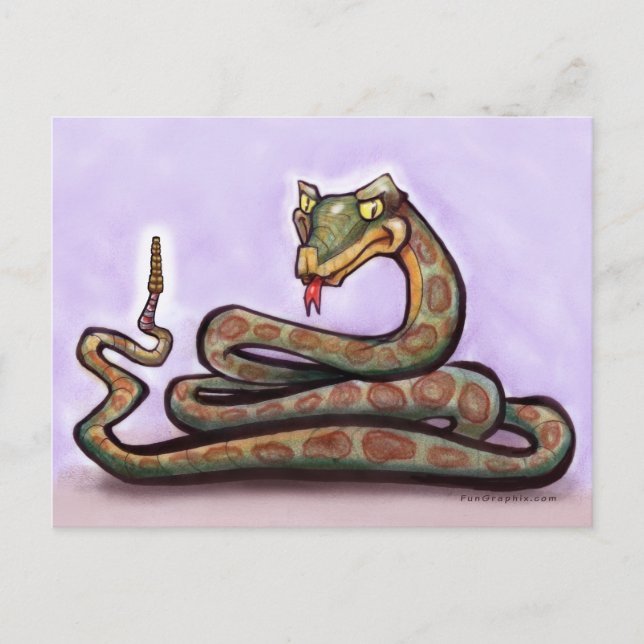Postal Rattlesnake (Anverso)