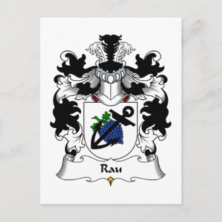 Postal Rau Family Crest