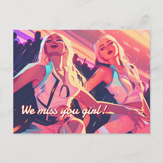 Postal Rave City Club (Anverso)