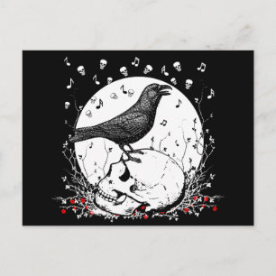 Postal Raven canta canción de muerte en el Ilustracion de