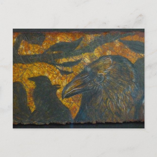 Postal Raven Flock (Anverso)
