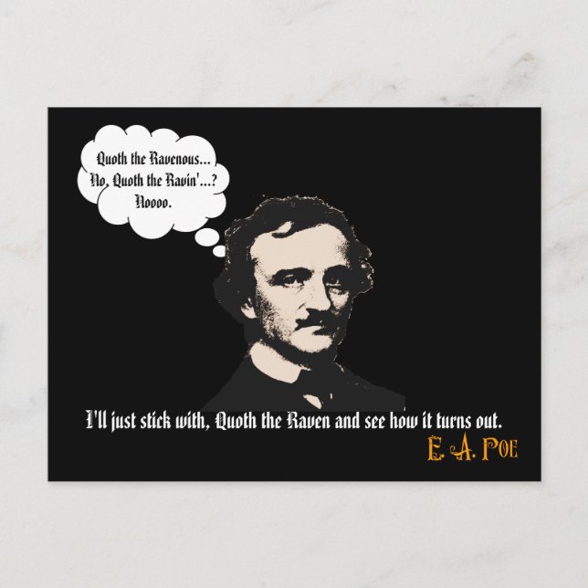 Postal Raven Mad (Anverso)