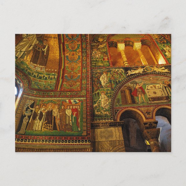 Postal Ravenna, Italia Mosaics Postcard (Anverso)