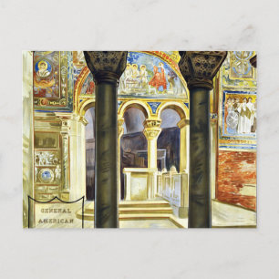 Postal Ravenna Italia Viajes de Vintage