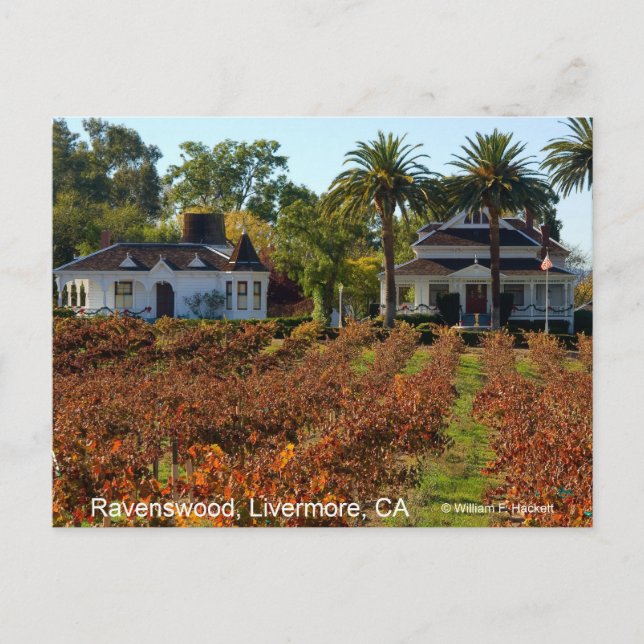 Postal Ravenswood Livermore California Products (Anverso)