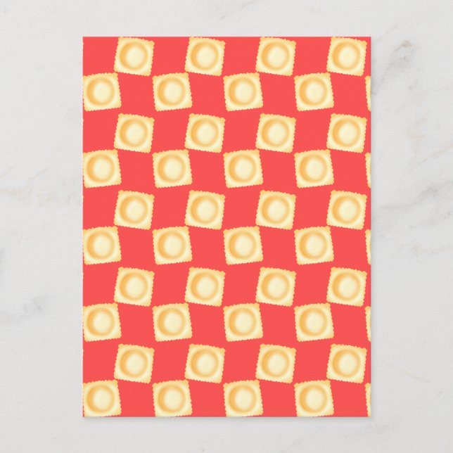 Postal Ravioli Delicious Pasta (Anverso)