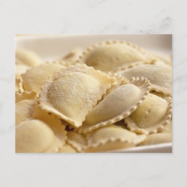 Postal raviolis de italia (Anverso)
