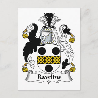 Postal Rawlins Family Crest