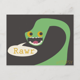Postal Rawr Dinosaur