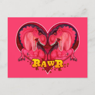 Postal Rawr Love-a-saurus